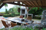 Patio and barbecue