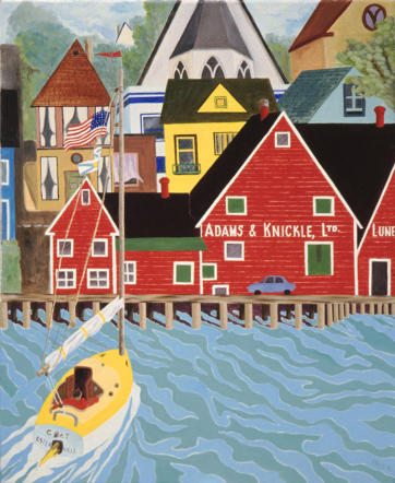 Lunenburg      oil on canvas