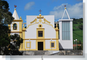 The new church at Flamengos, Faial