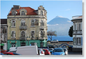 Pico, seen from Horta