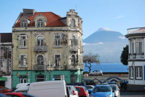 Pico, seen from Horta