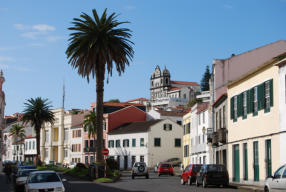 Horta streetscape, Faial