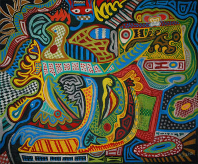 oil on canvas